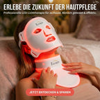 Ellagin Medizinische LED-Gesichts-,Hals und Dekolletémaske Professionelle LED-Lichttherapie