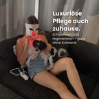 Ellagin Medizinische LED-Gesichts-,Hals und Dekolletémaske Professionelle LED-Lichttherapie