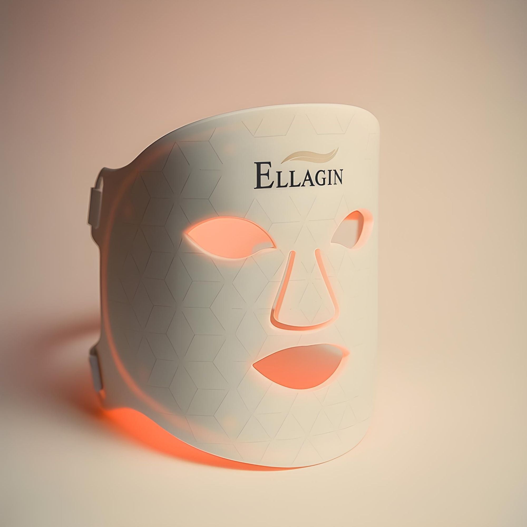 Ellagin Medizinische LED-Gesichts-,Hals und Dekolletémaske Professionelle LED-Lichttherapie