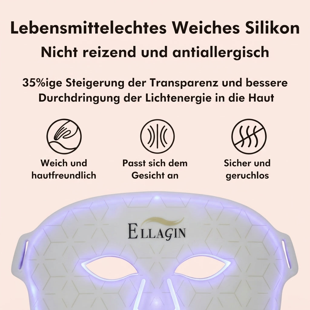 Ellagin GlowMask™ Skin Revitalizing LED Face Mask